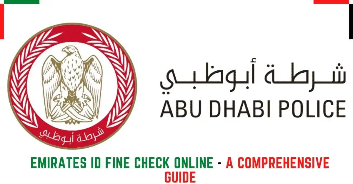 How To Check Your Emirates ID Fine Check Online in 2024?