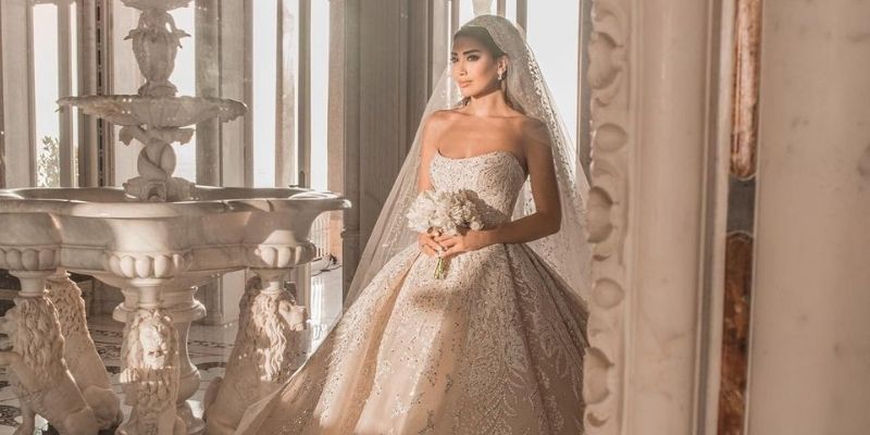 Inside Lebanese TV presenter Jessica Azar's wedding