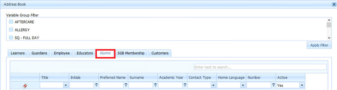 Topic How to Send Emails to Alumni