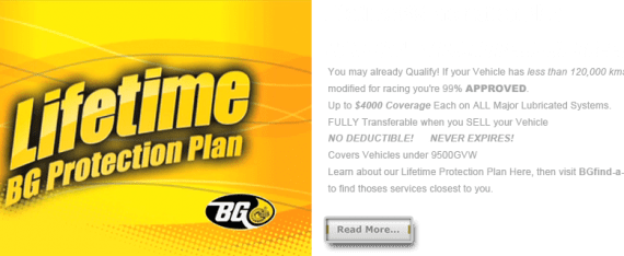 Emission Impossible » BG Lifetime Protection Plan Your Vehicle