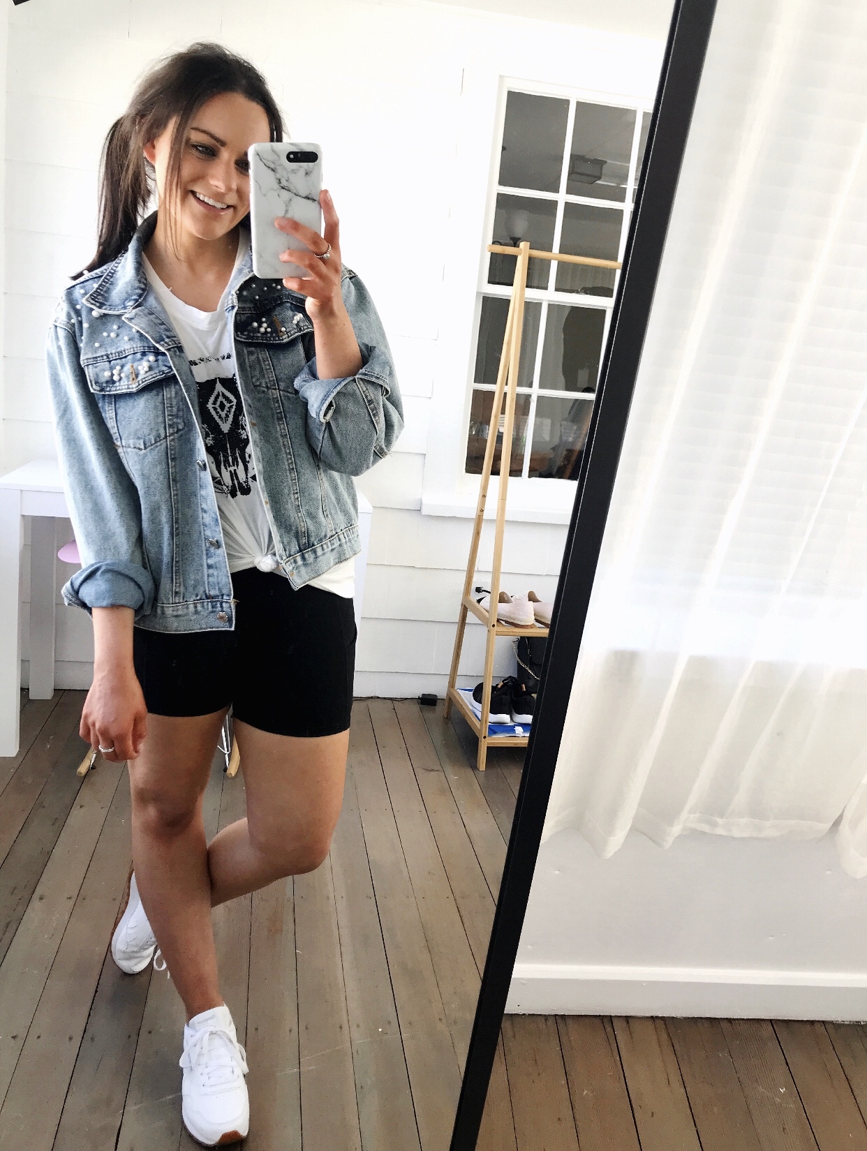 6 ways to style biker shorts