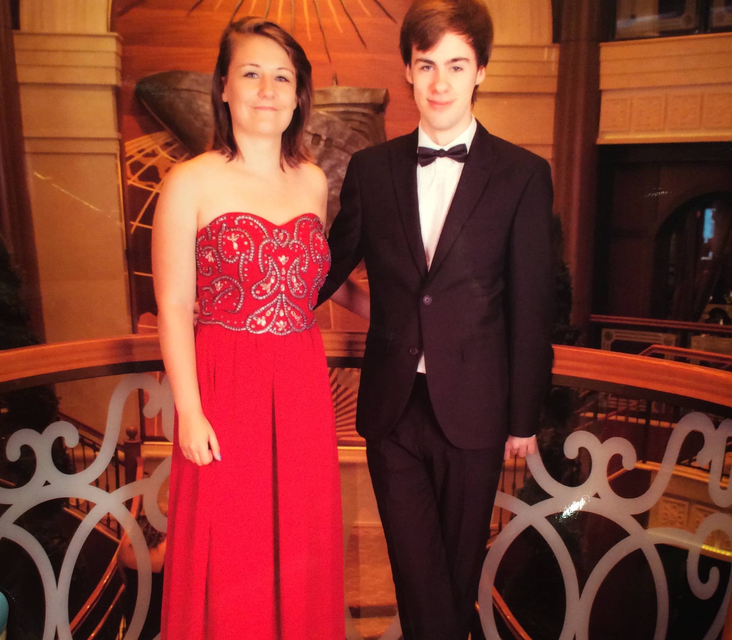 Cunard Red And Gold Ball at Peggy Brown blog