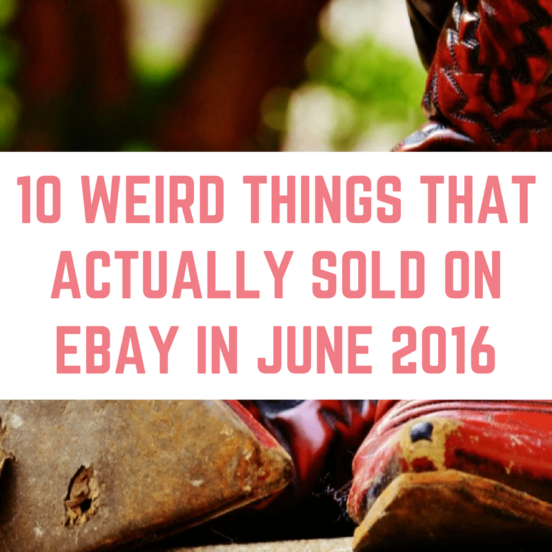 10 Weird Things That Sold on eBay in June 2016 EmmaDrew.Info
