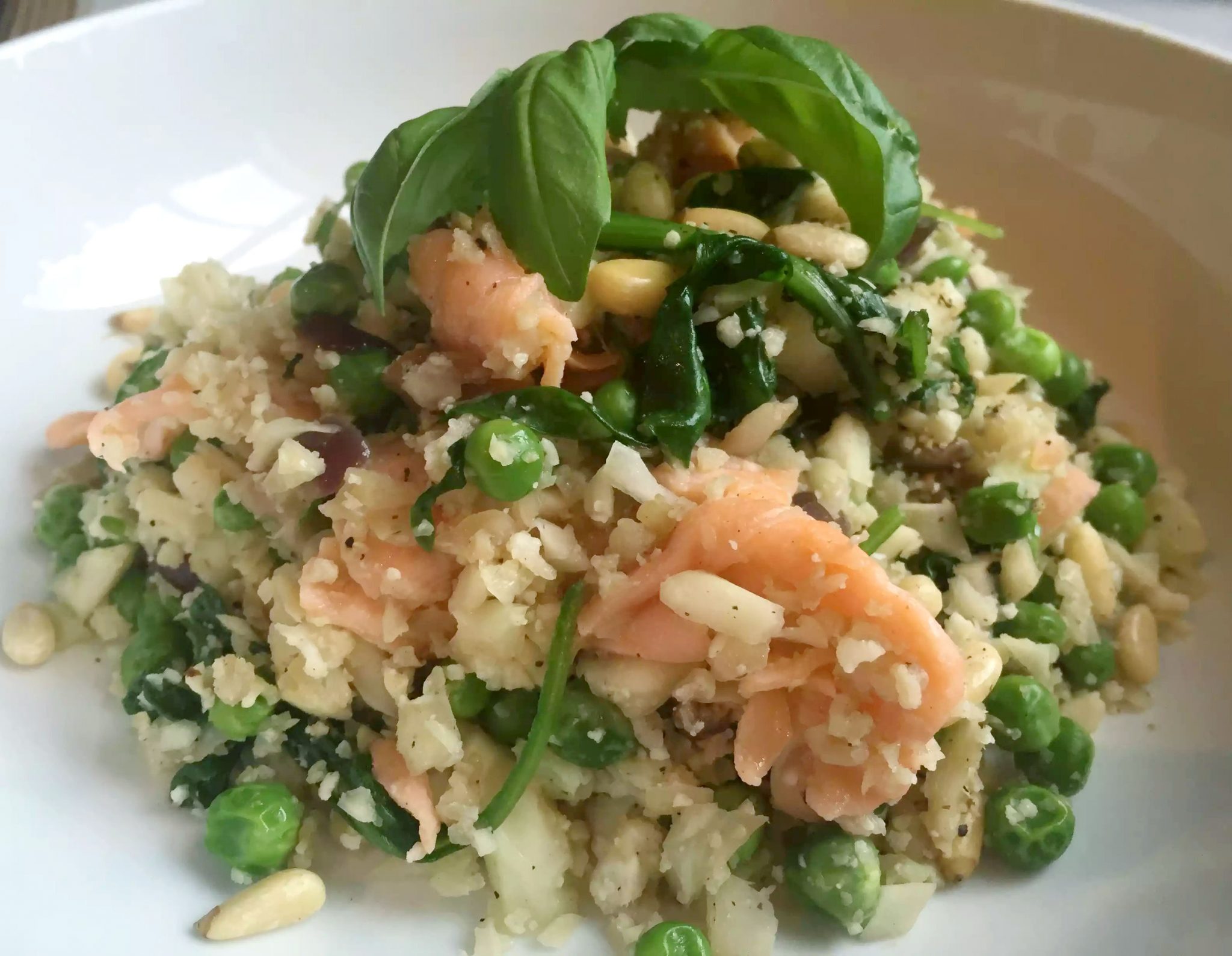 Smoked Salmon & Summer Vegetable 'Risotto' Emma Eats & Explores