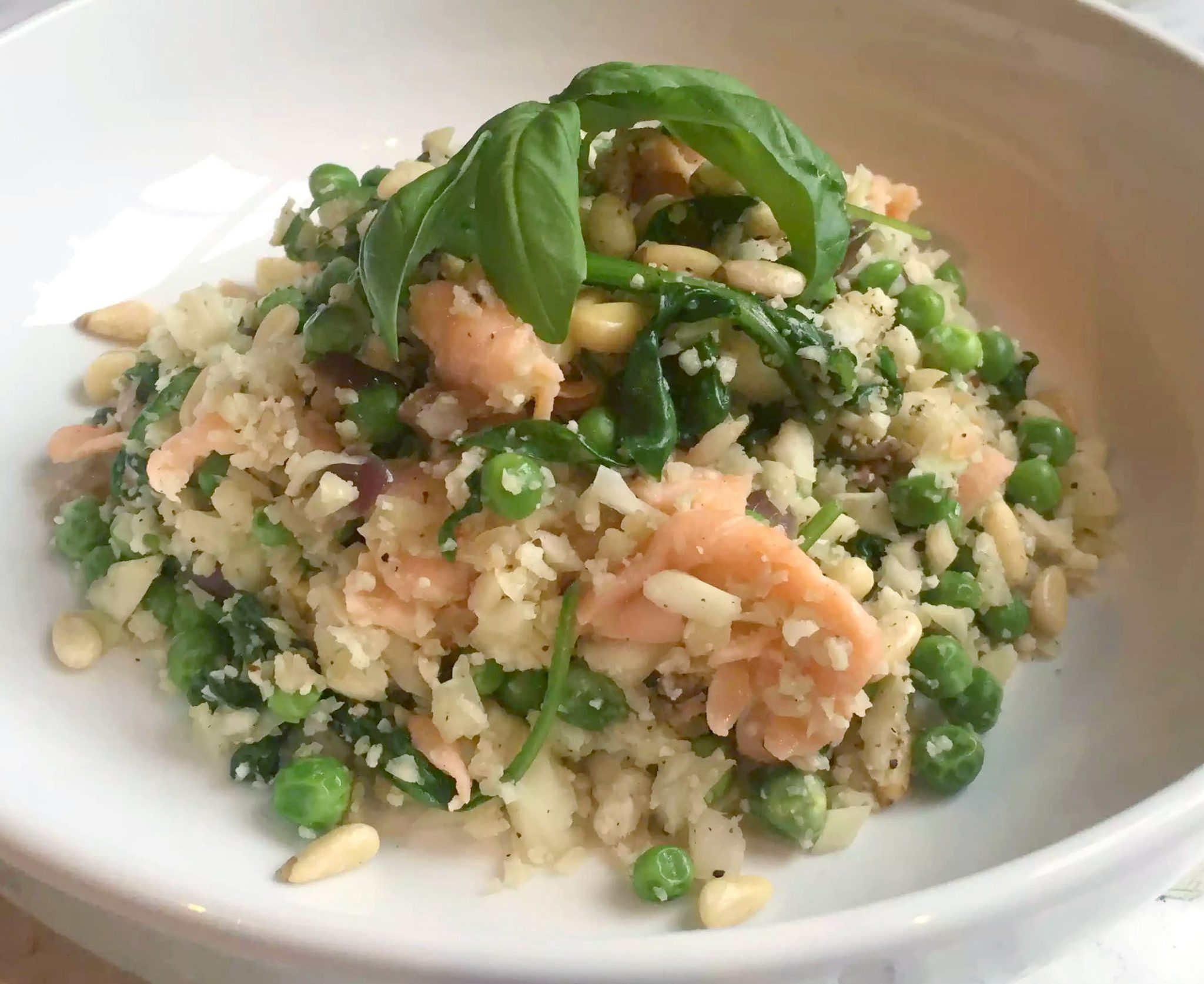 Smoked Salmon & Summer Vegetable 'Risotto' Emma Eats & Explores