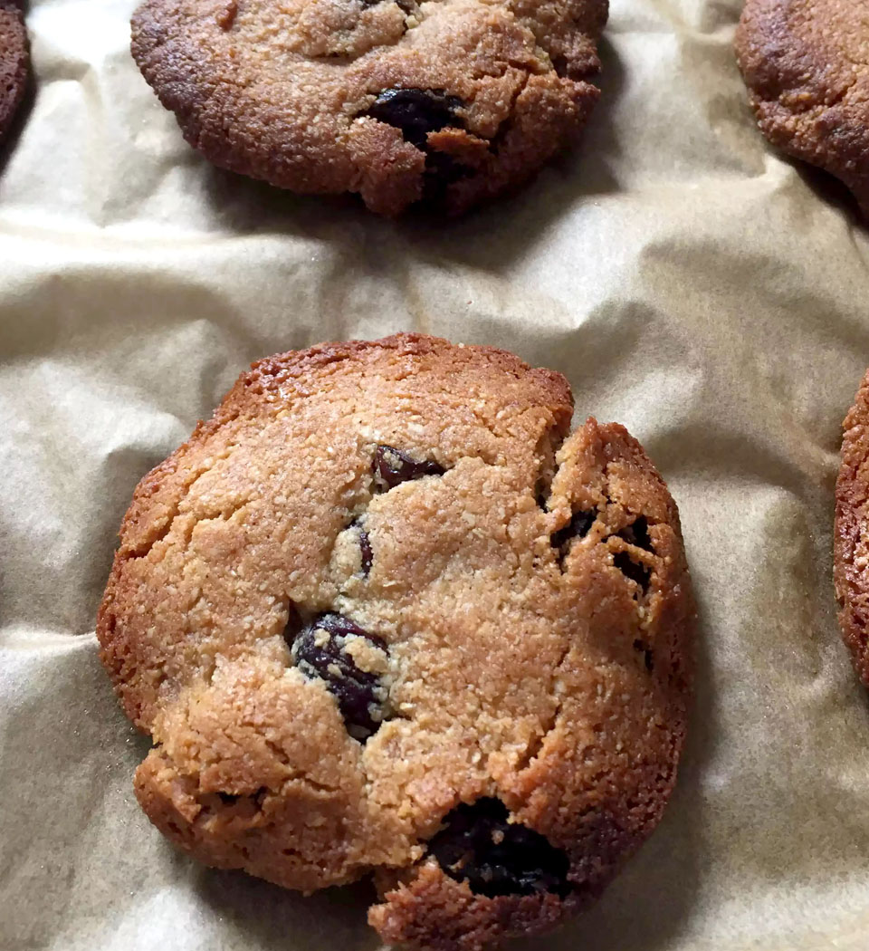 Cinnamon & Raisin Almond Flour Cookies Emma Eats & Explores