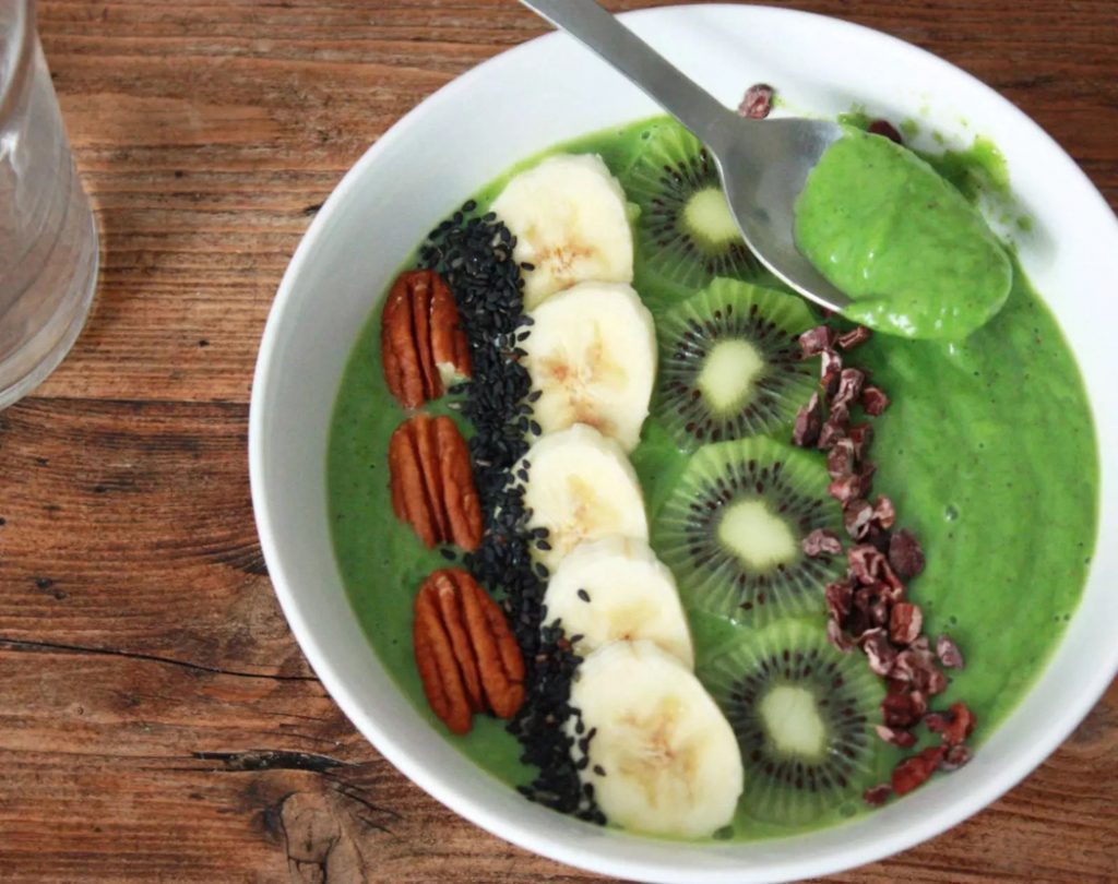 Superfood, Green Tea, Matcha Smoothie Bowl Emma Eats & Explores