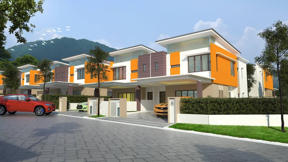 New House} Double Storey Semi D, Sg Pusu, Gombak
