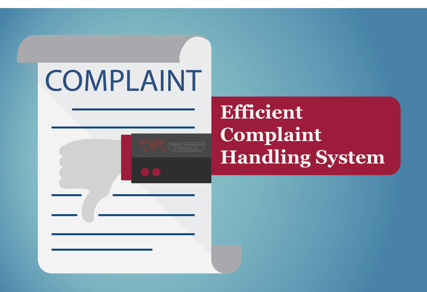 Efficient Complaint Handling System EMMA International
