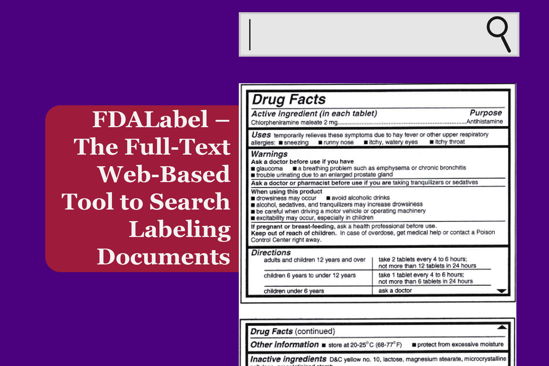 Discovering FDALabel Your GoTo Labelling Tool