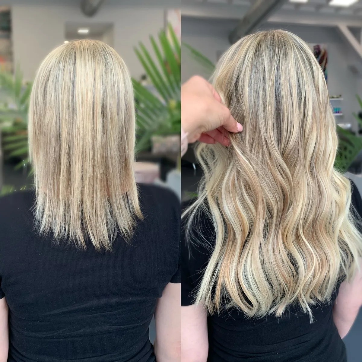Tape In Hair Extensions in Louisville Emma Justine Salon