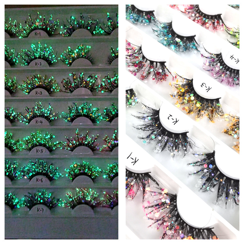 Where To Buy Glitter Lash Extension? Lashes Factory Emma Lashes