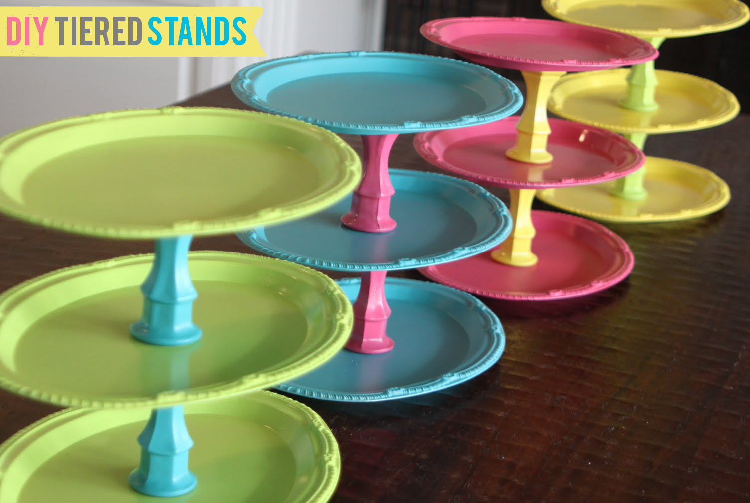 DIY Tiered Stand for Wedding + Beyond Emmaline Bride