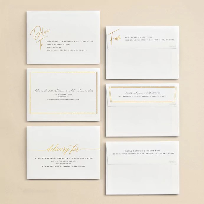 Here's EXACTLY How to Address Save the Date Envelopes, Easily!
