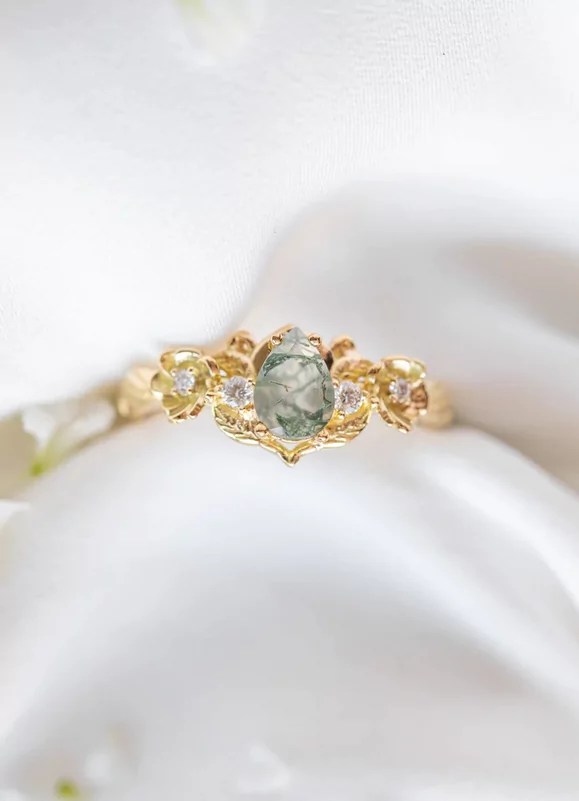 26 Nature Themed Engagement and Wedding Rings To Cherish