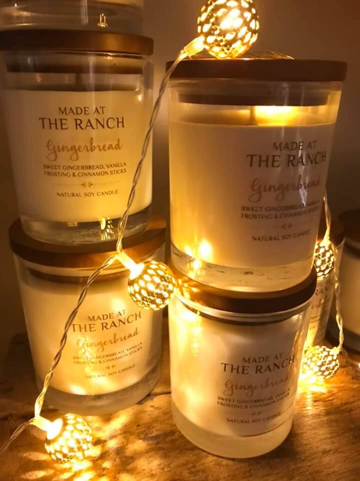 Gingerbread Candle Made At The Ranch