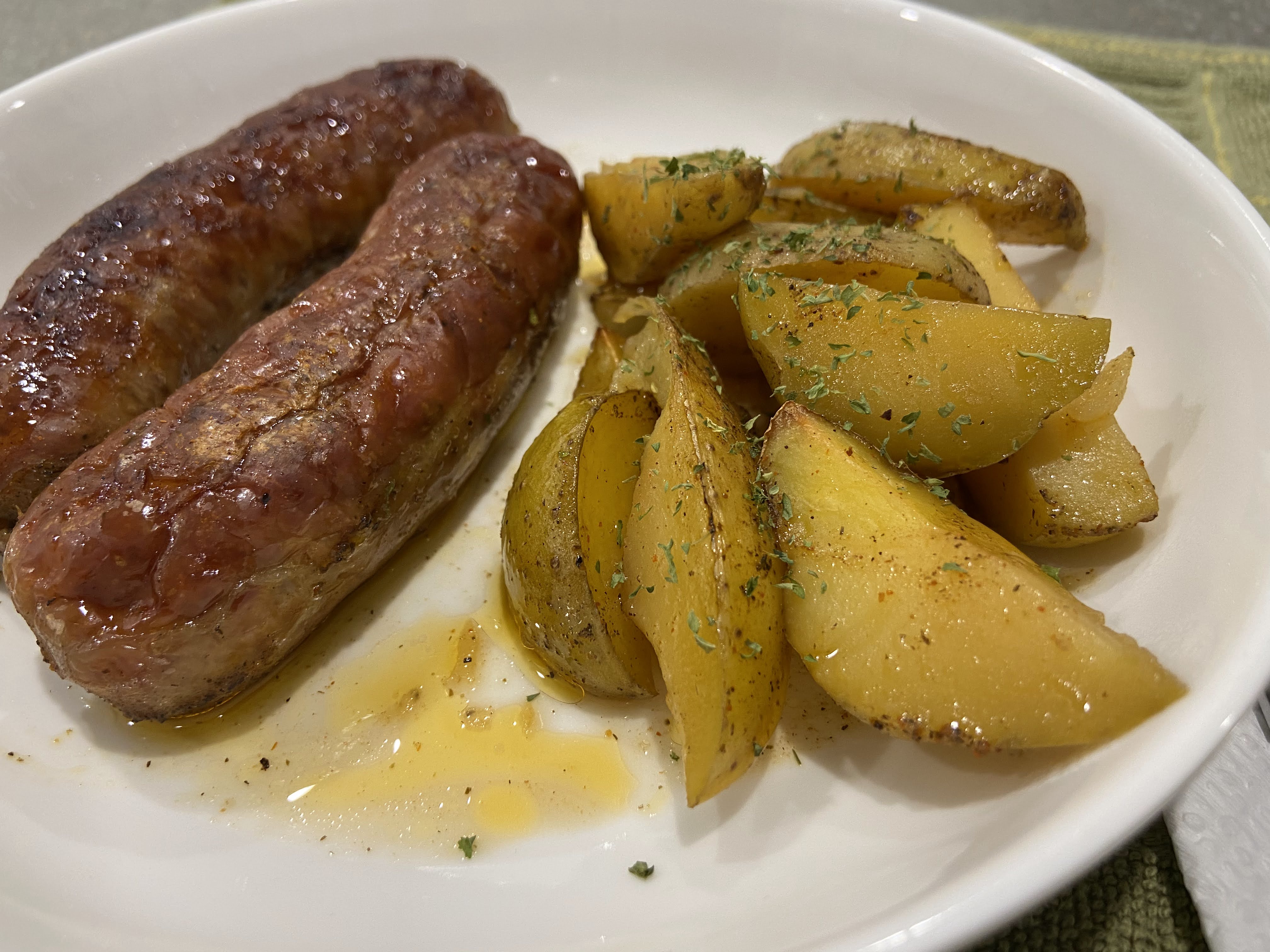 Easy Ovenbaked Sausage and Potatoes Emmandi's Kitchen