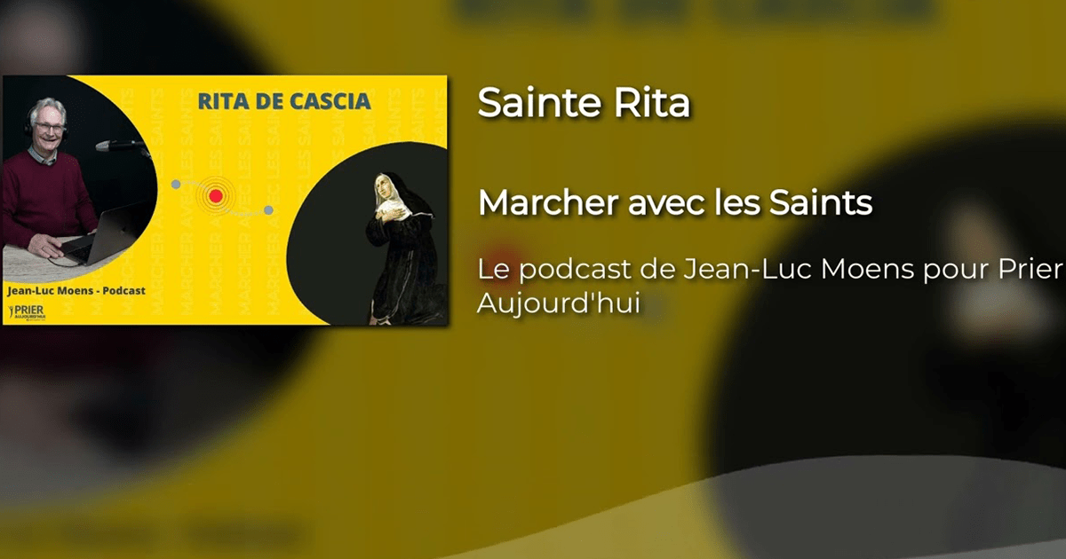Sainte Rita Marcher avec les saints