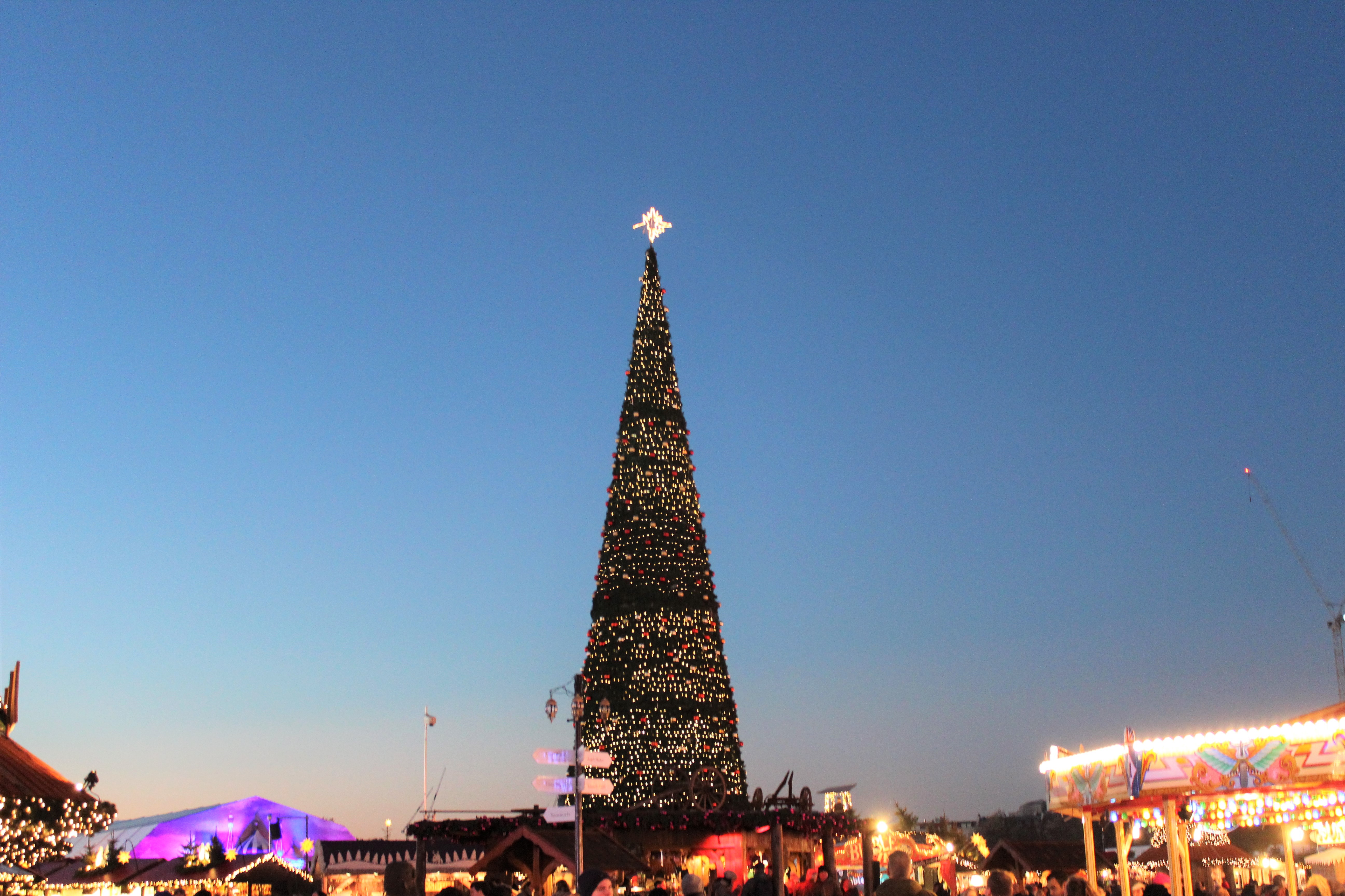 London Part 1 Winter Wonderland Hyde Park emma plus three