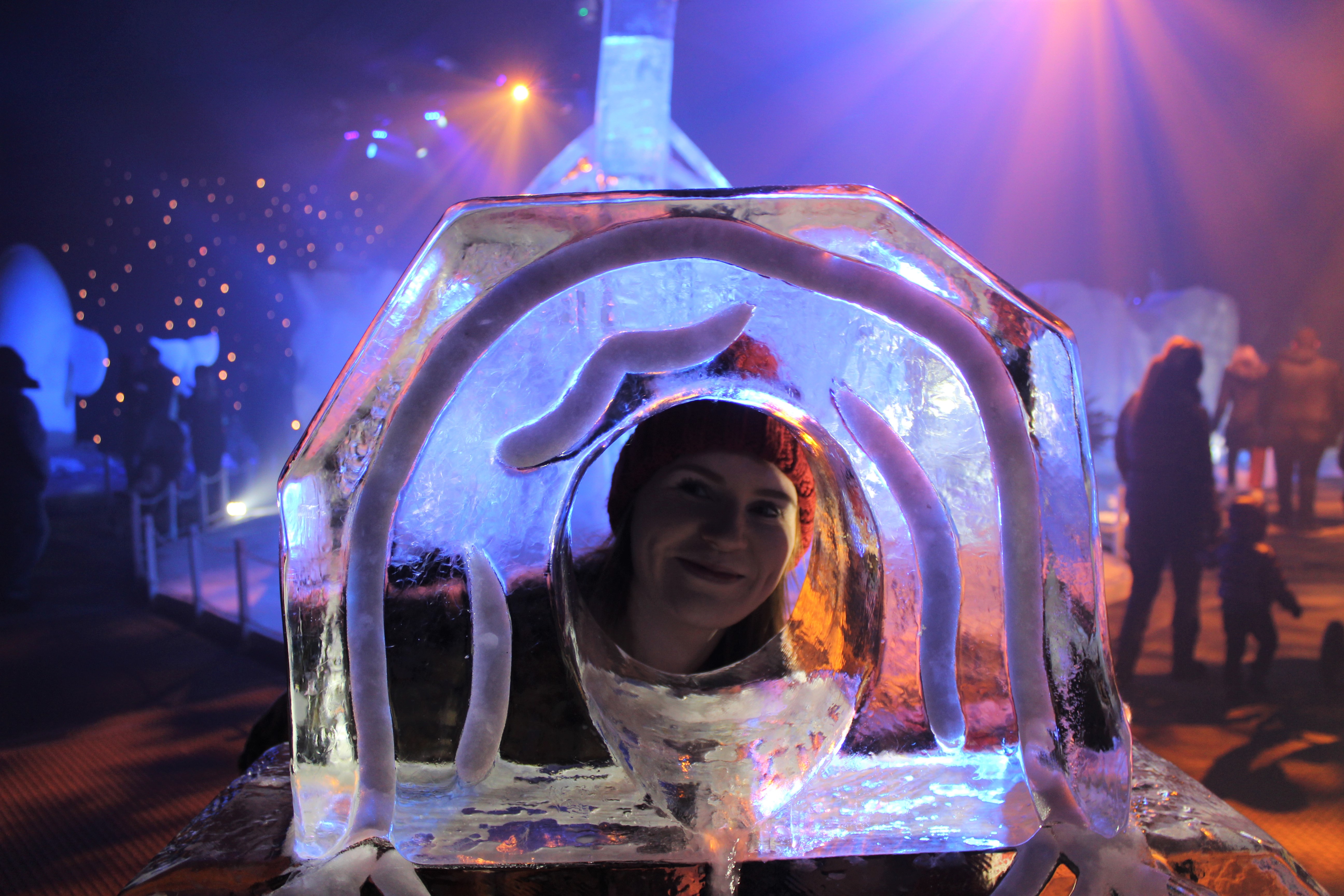 London Part 1 Winter Wonderland Hyde Park emma plus three