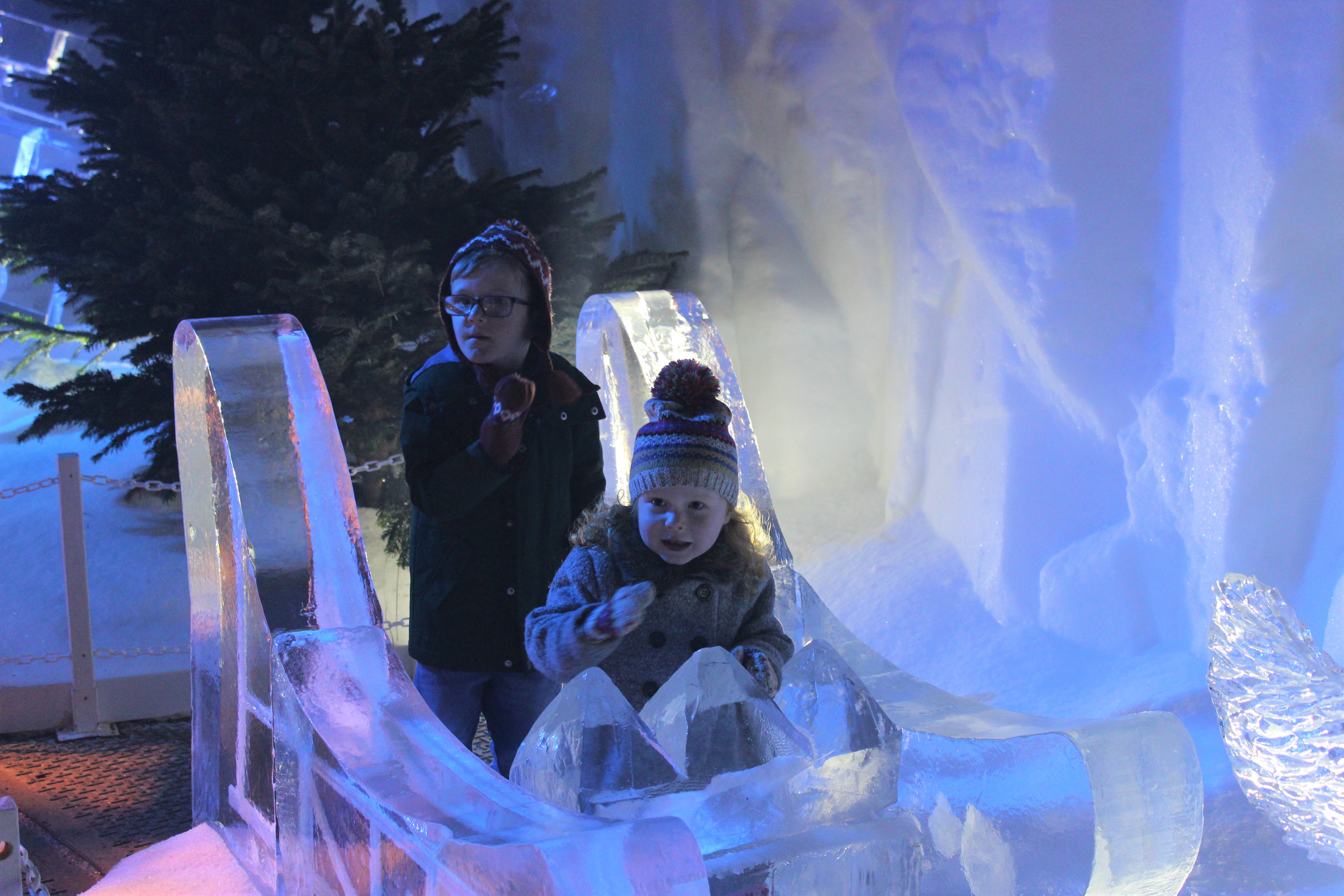 London Part 1 Winter Wonderland Hyde Park emma plus three