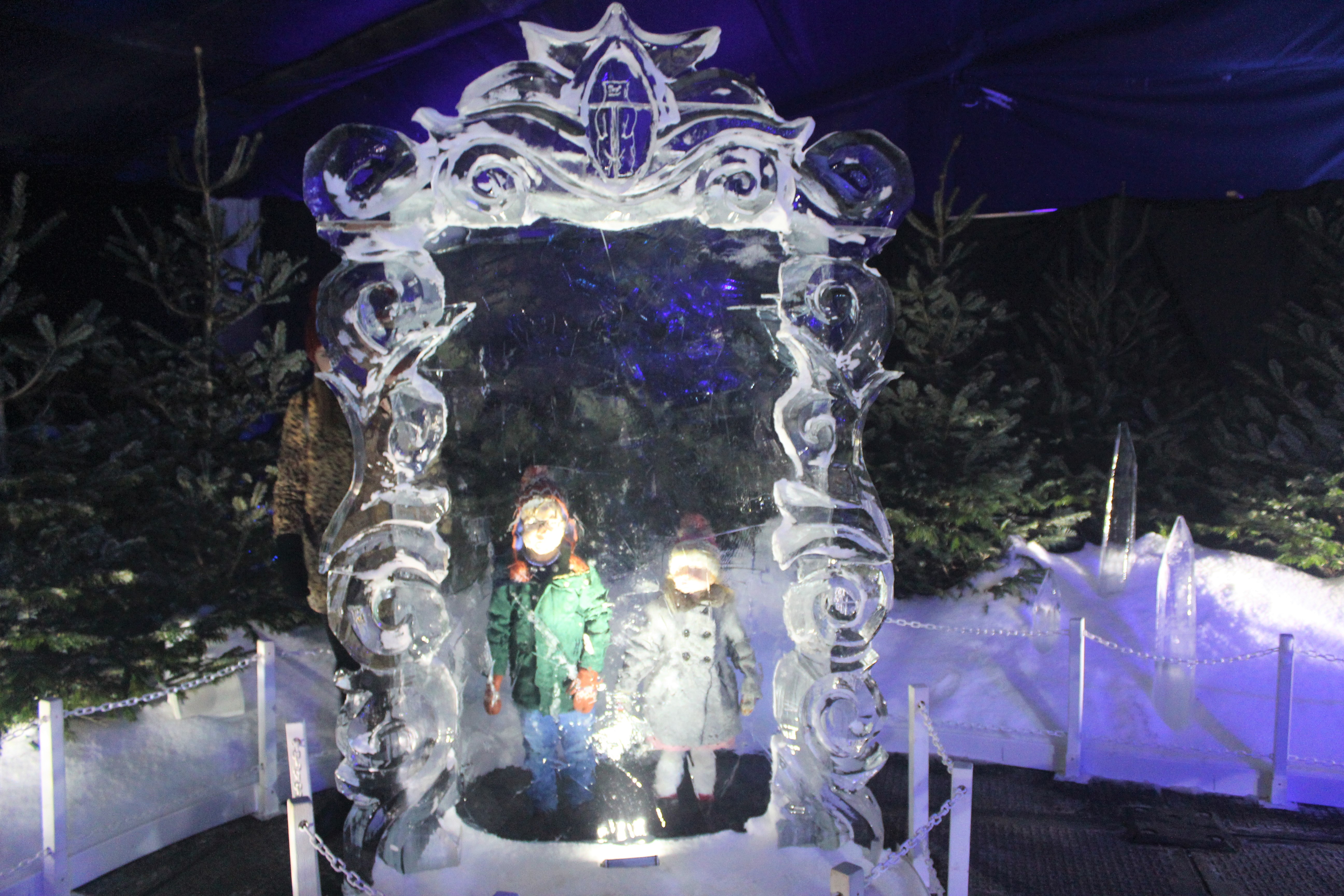 London Part 1 Winter Wonderland Hyde Park emma plus three