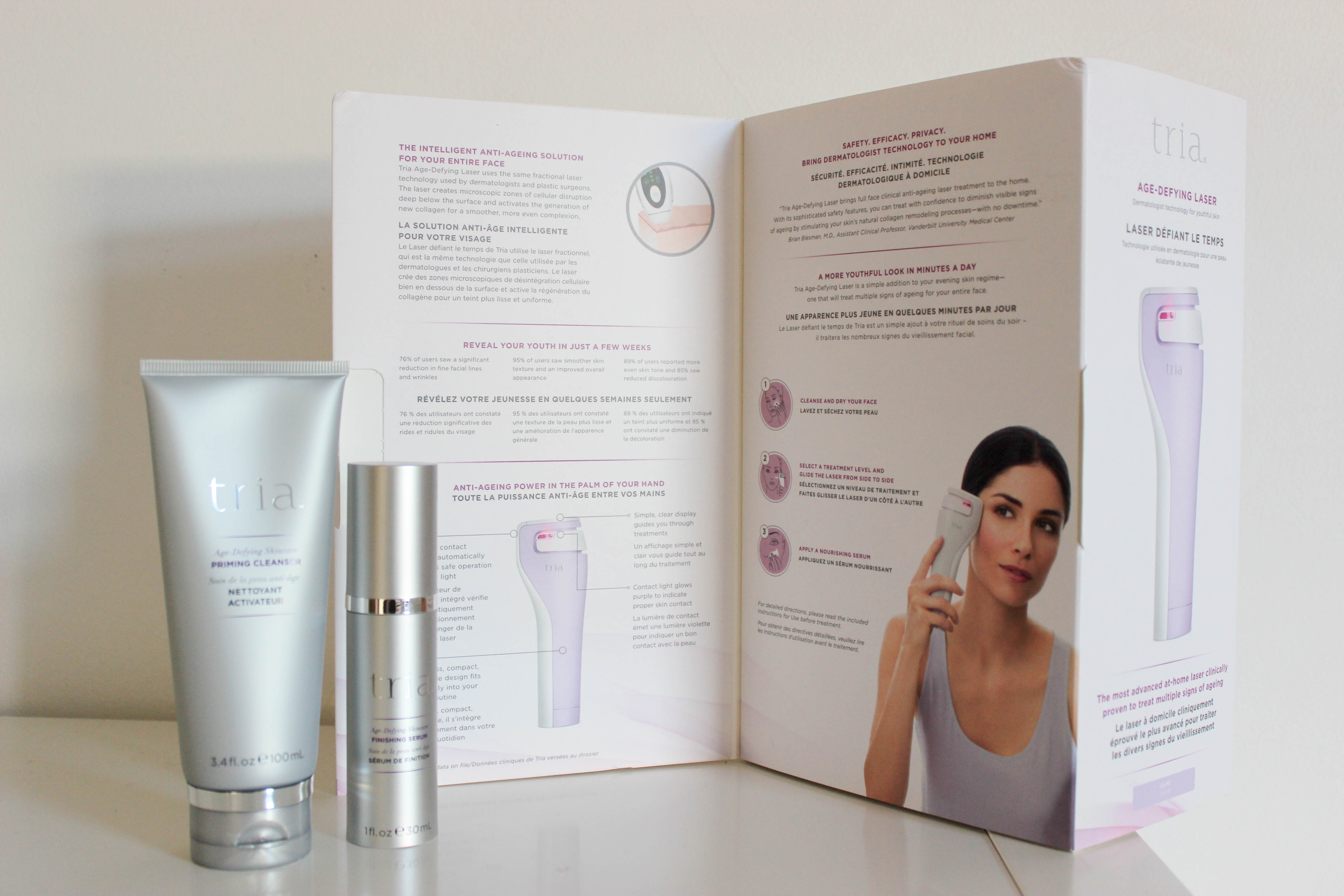 Tackling Ageing Skin with the Tria AgeDefying Laser Review emma