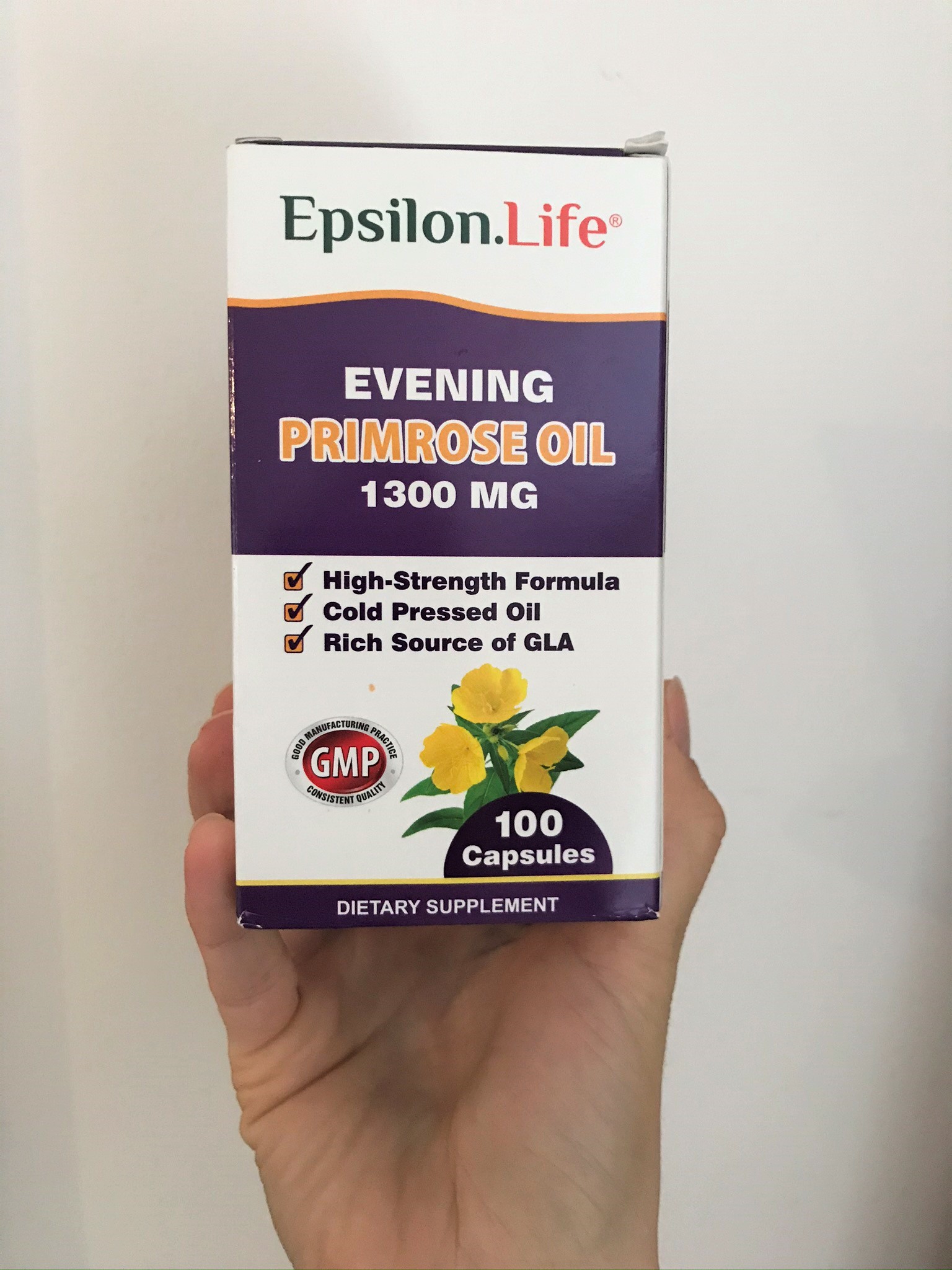 Review Evening Primrose Oil From Epsilon Life Emma Reed