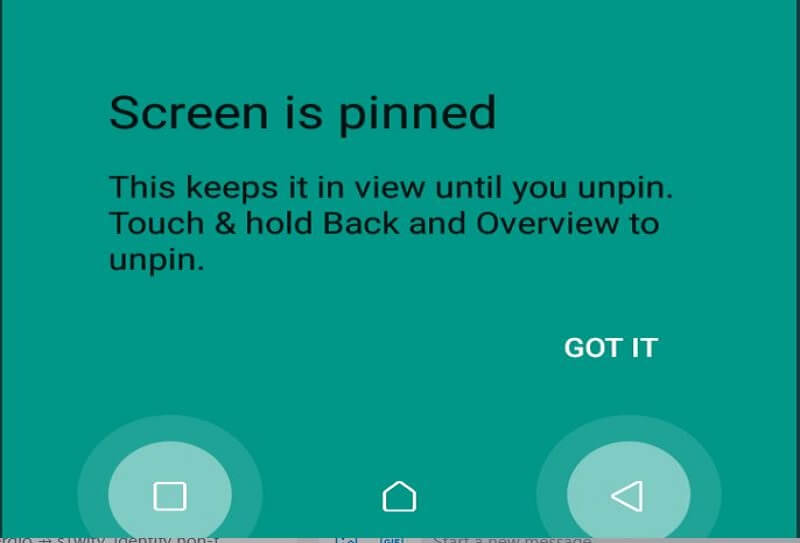 How To Enable Screen Pining On Android