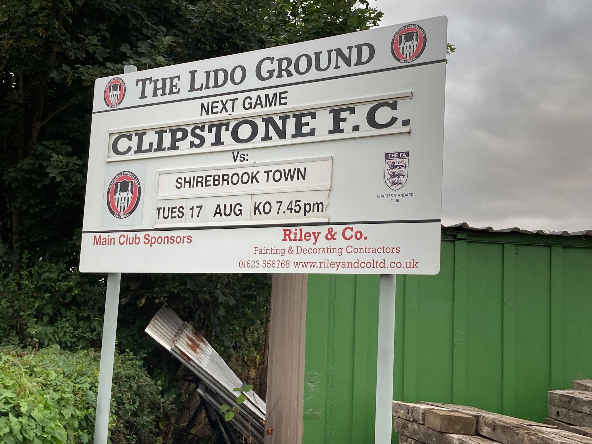 Clipstone FC The Lido Emma’s Ground Guide