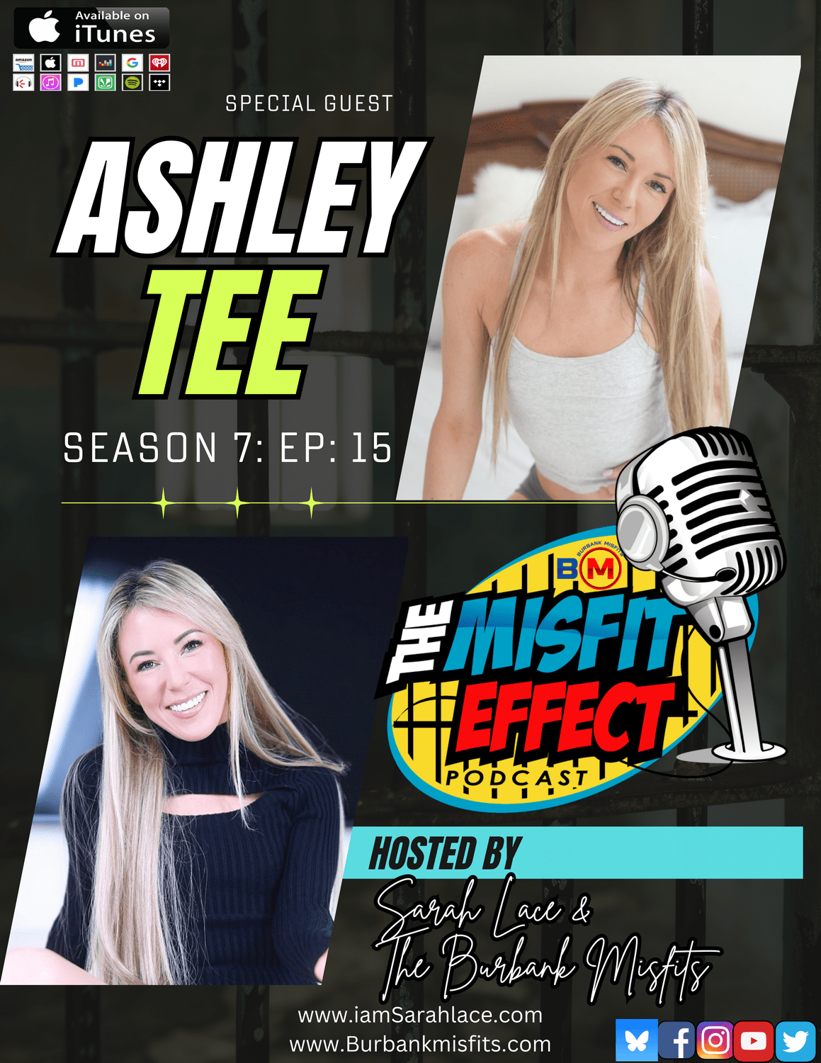 Ashley Tee features on The Misfit Effect Podcast