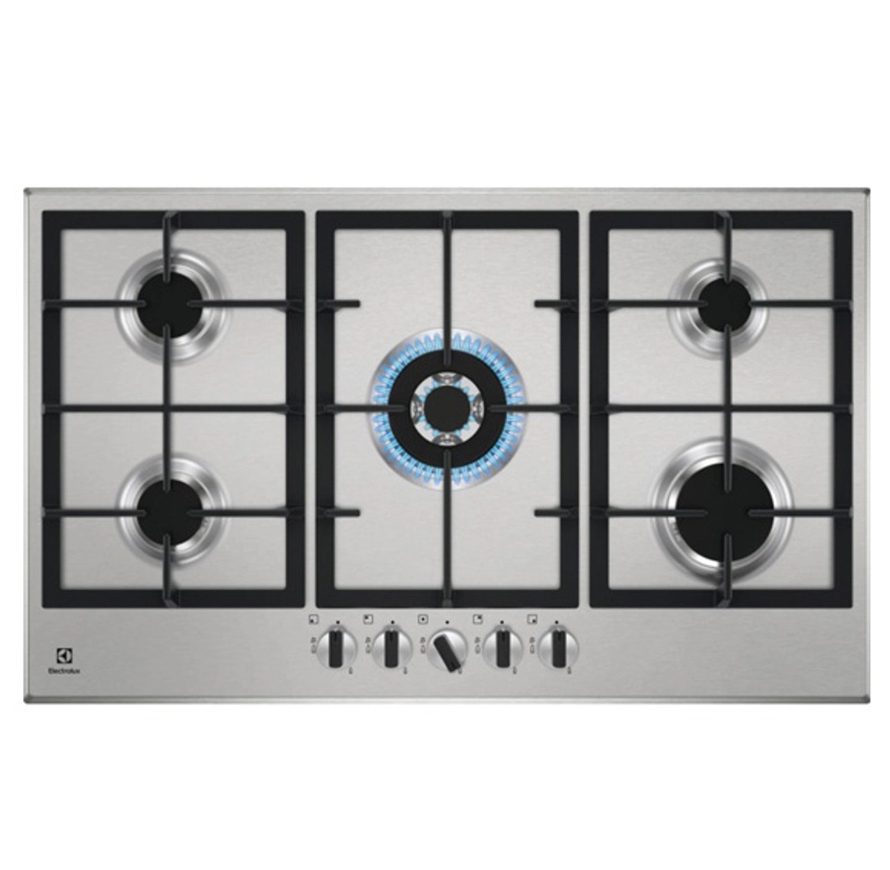 Electrolux Gas Hob in Stainless Steel 90CM KGS9536X Emms Gift