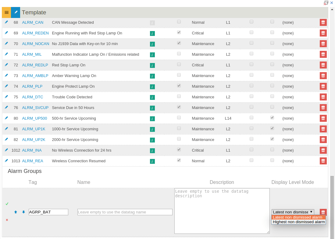 Alarm Group Tutorial eMMS Help