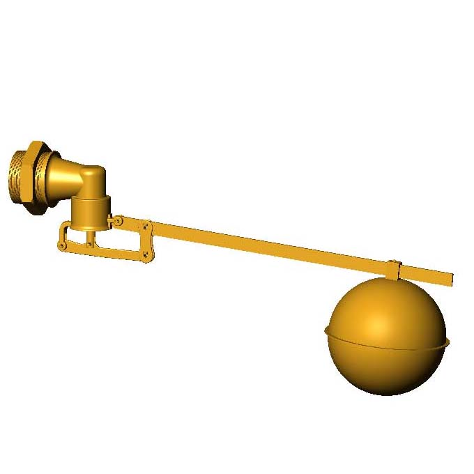 Float valve brass female BSP