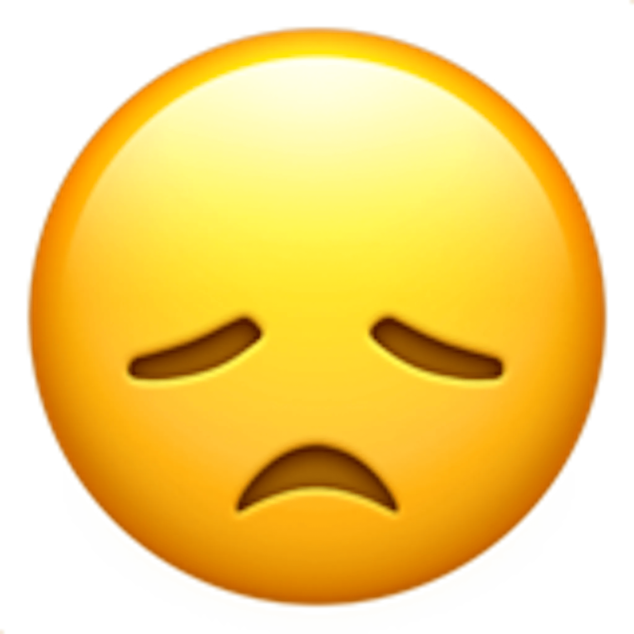 😞 Visage Déçu Emoji Copier Coller 😞