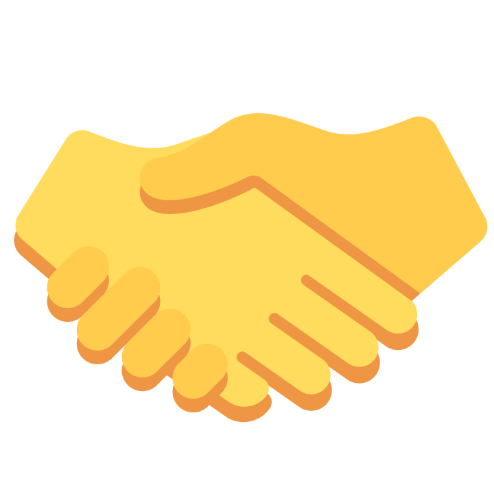 🤝 Handshake Emoji Copy Paste and Download PNG