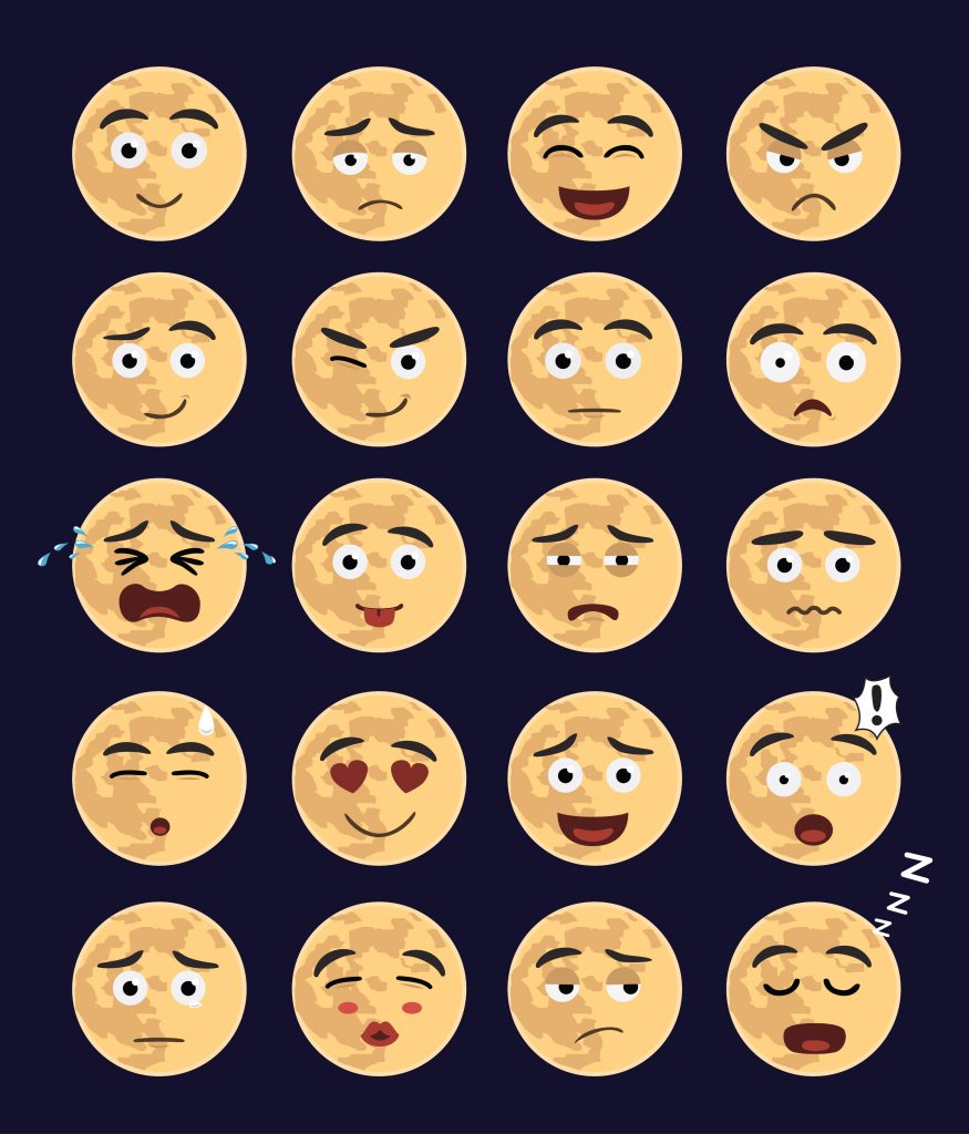 🌙 Moon Emoji Show Your Love To Infinity And Beyond With This Popular