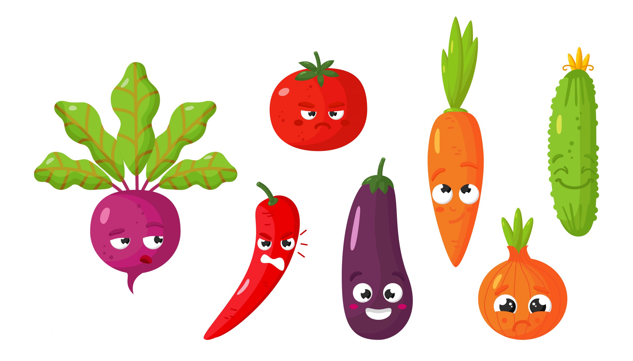 Vegetable Emoji List 🥦 Fun And Clever Ways To Get People To Eat More 🥬