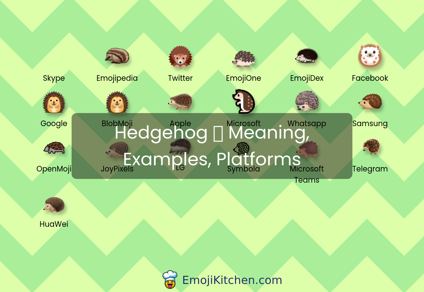 🦔 hedgehog emoji meaning, info, stats EmojiKitchen