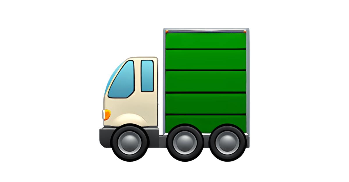 🚛 Camión articulado Emoji — Significado, copiar y pegar, combinaciónes