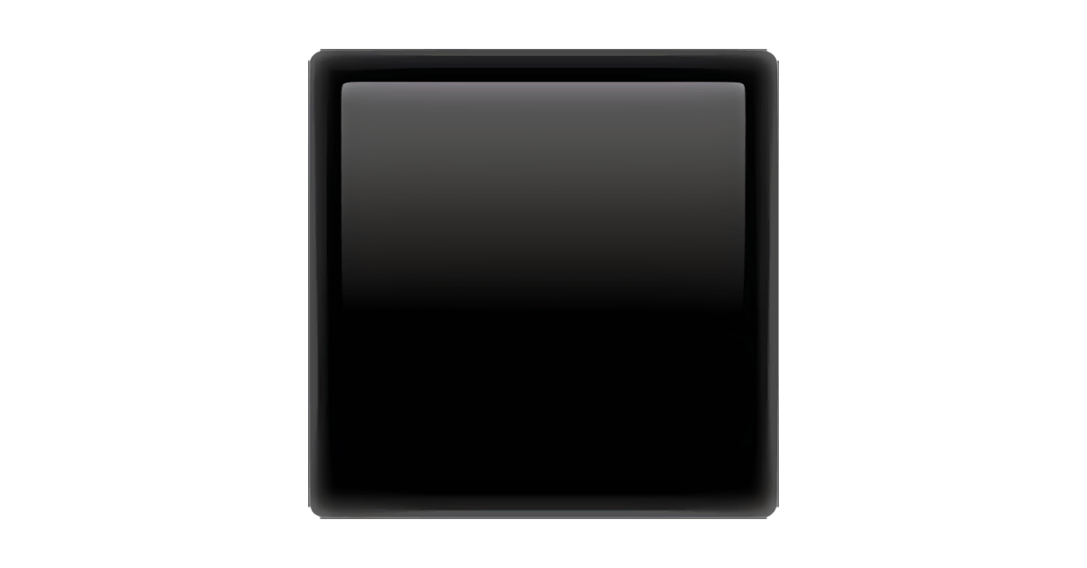 ⬛ Black Large Square Emoji — Dictionary of Emoji, Copy & Paste