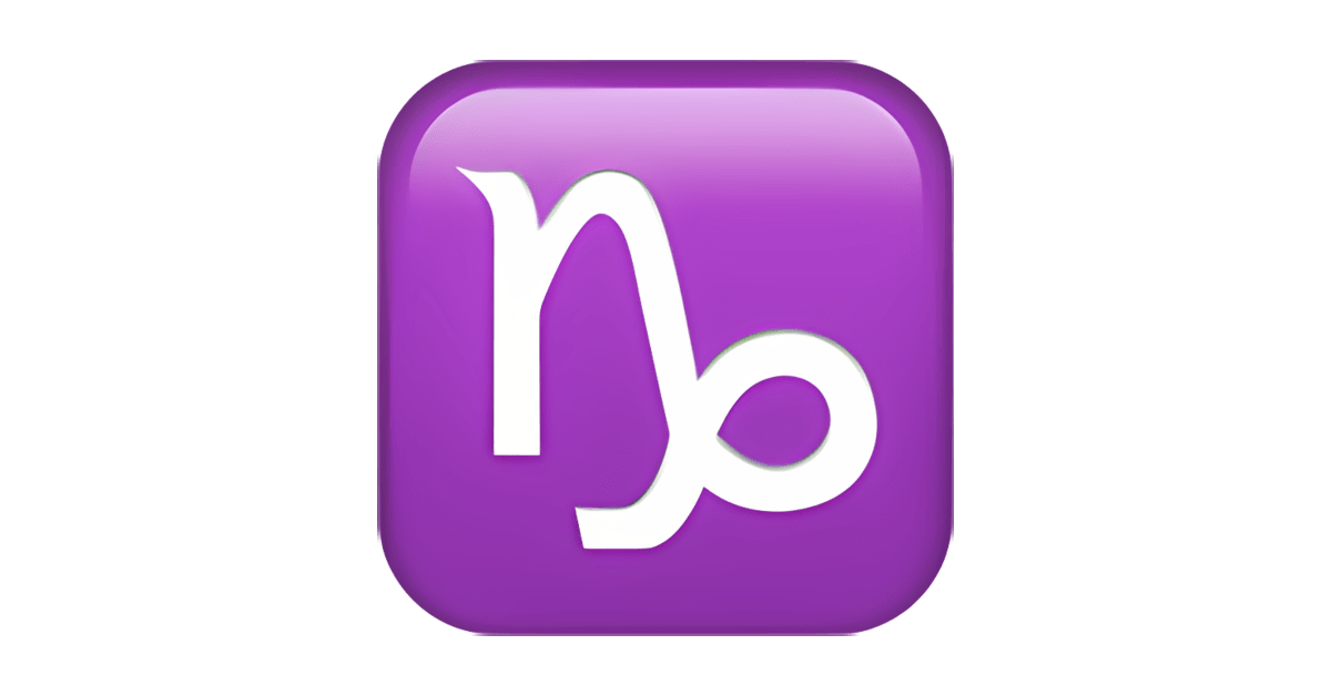 ♑ Capricorn Emoji — Meanings & Combos