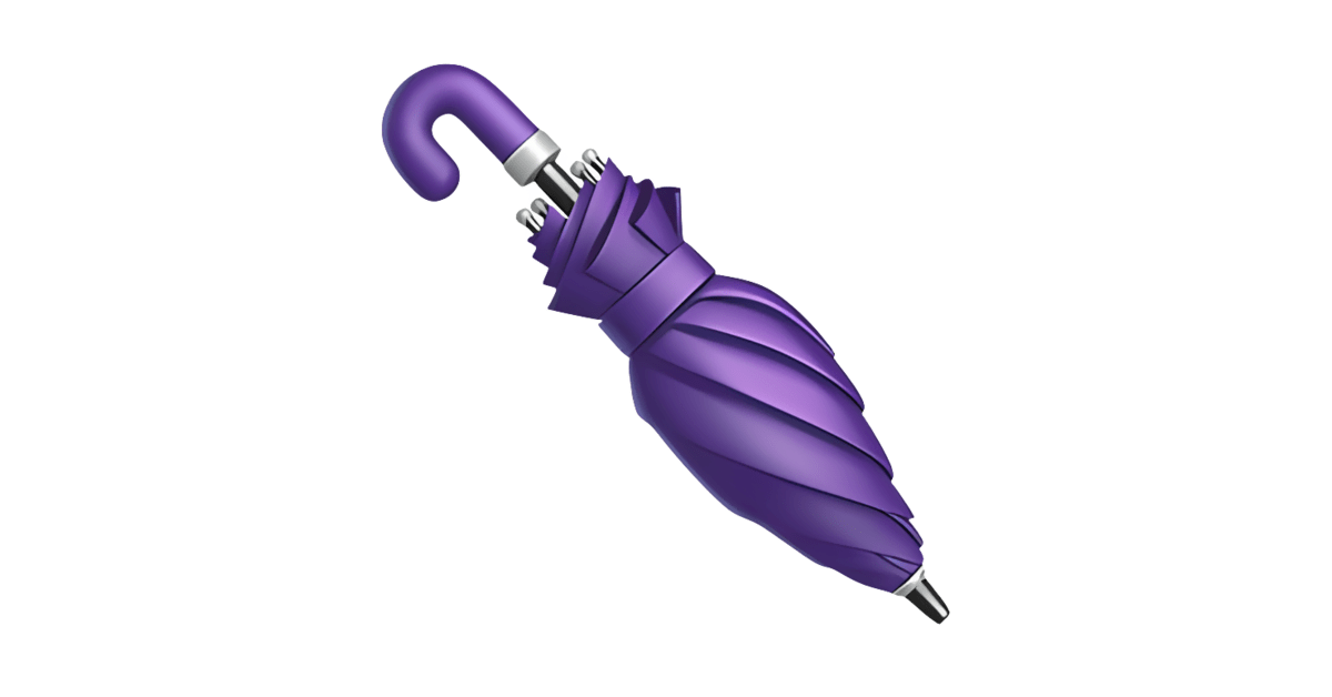 🌂 Closed Umbrella Emoji — Meaning In Texting, Copy & Paste 📚
