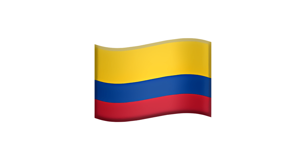 Bandera De Colombia Emoji Iphone
