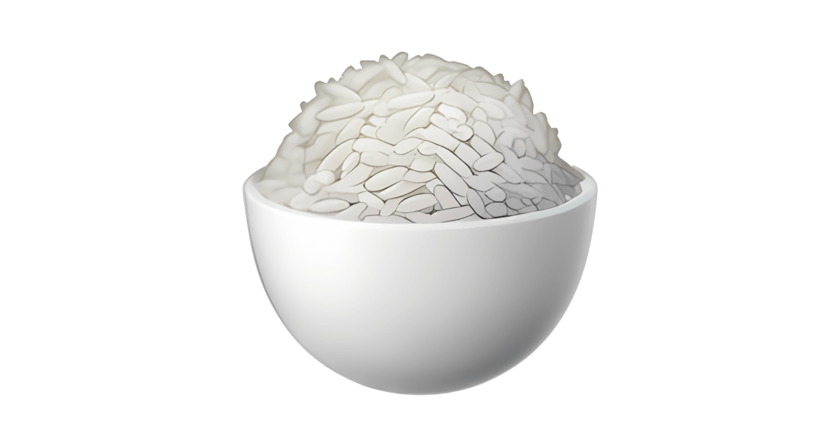 🍚 Cooked Rice Emoji — Meaning, Copy & Paste, Combinations 🍚 ️😋