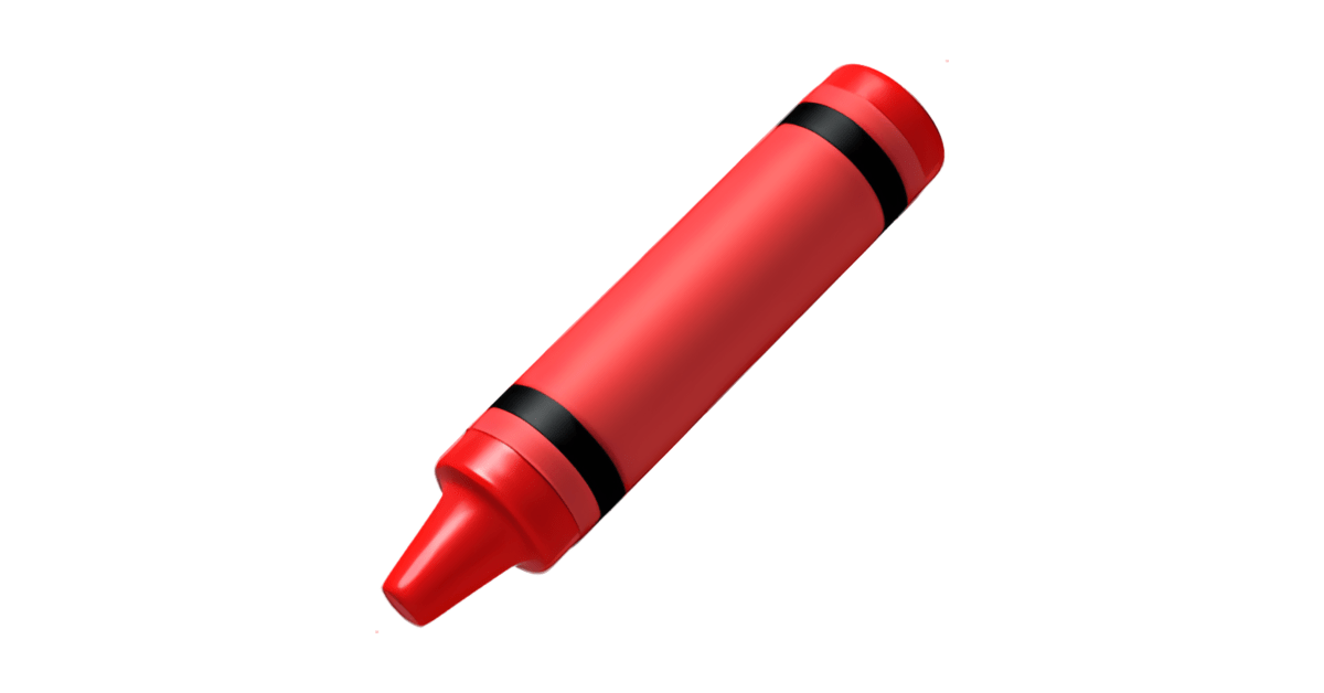 🖍️ Crayon Emoji — Meanings, Usage & Copy