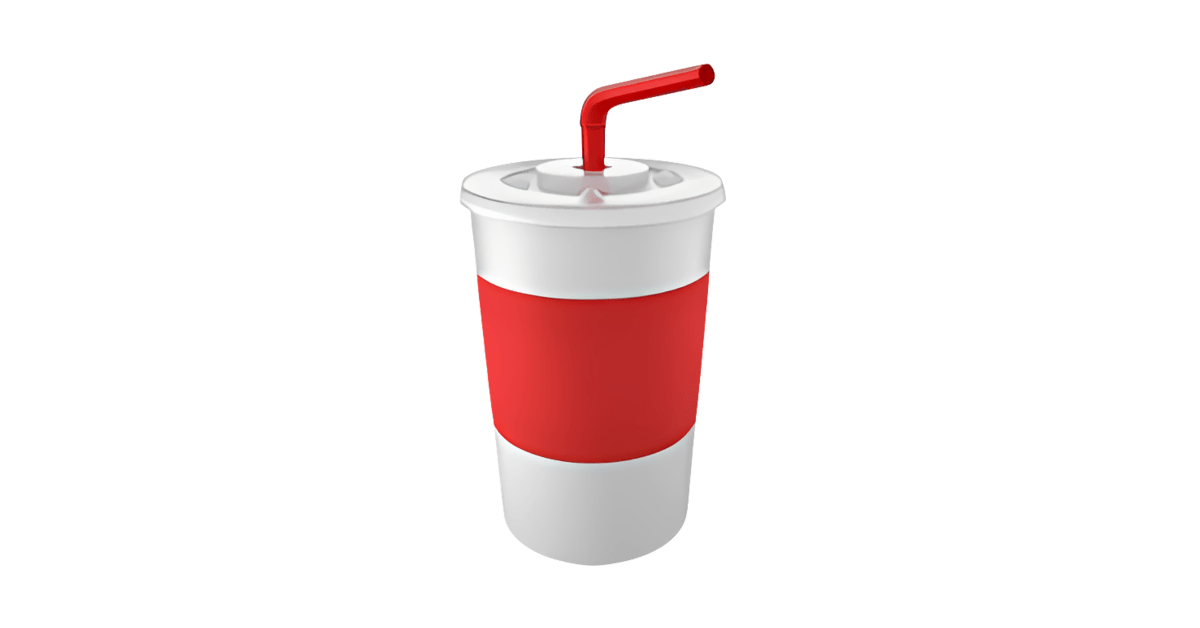 🥤 Cup With Straw Emoji — Meanings, Usage & Copy