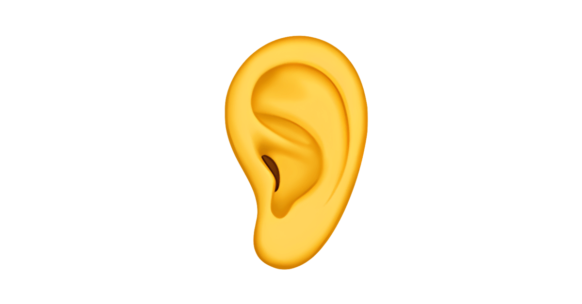 👂 Ear Emoji — Meanings, Usage & Copy
