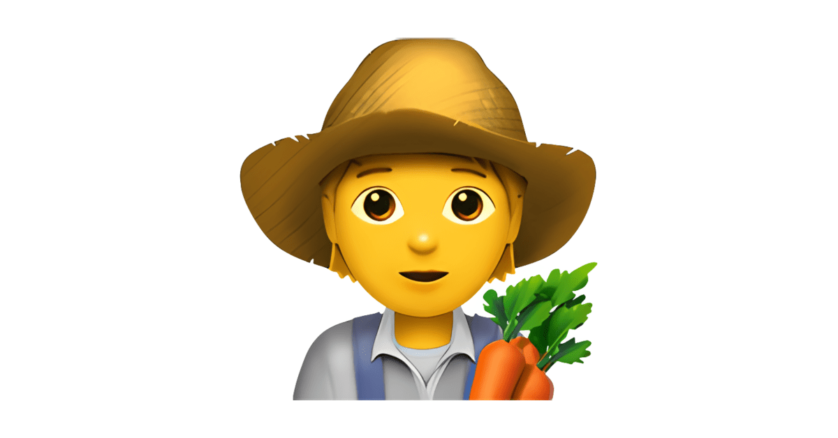 🧑‍🌾 Farmer Emoji — Meanings, Usage & Copy