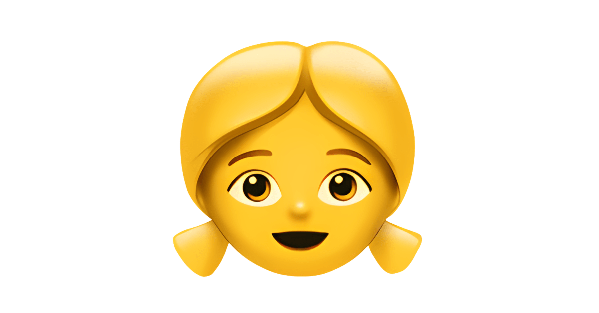 👧 Girl Emoji — Meanings, Usage & Copy